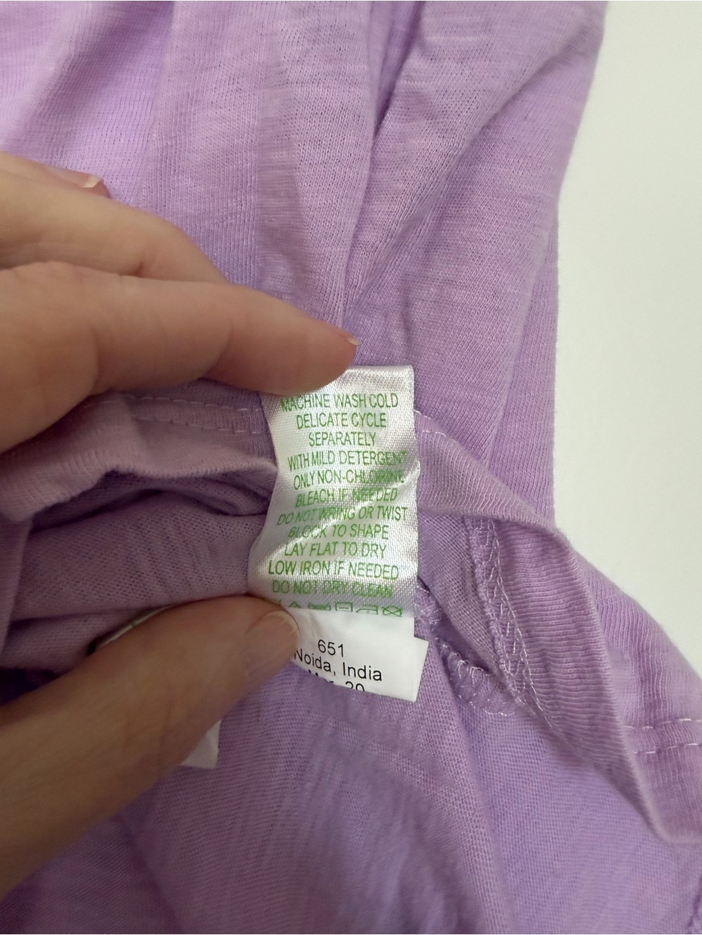 Lilly Pulitzer Purple Iris short sleeve Essie top size M - Picture 6 of 10
